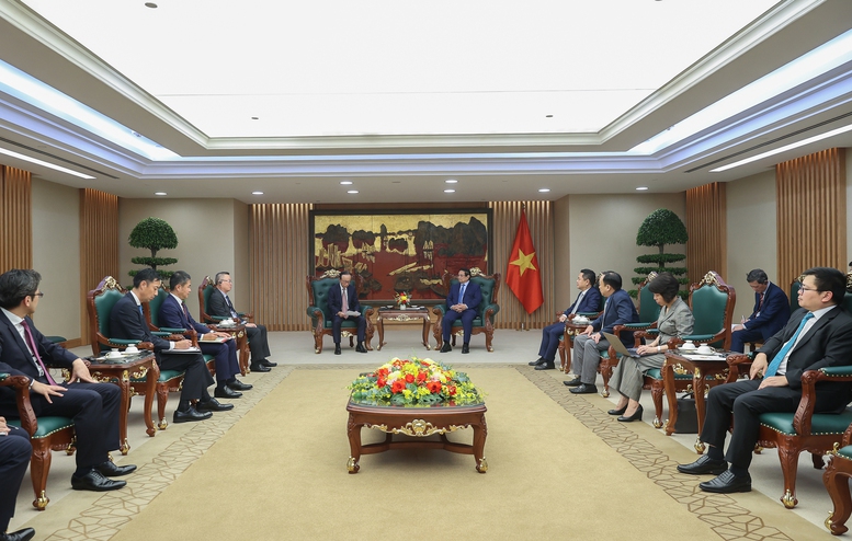 Thủ tướng đề nghị ngân hàng hàng đầu Nhật Bản và thế giới tham gia Trung tâm tài chính quốc tế tại Việt Nam- Ảnh 3.