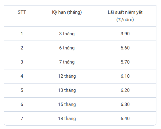 Một ngân hàng trả lãi tiết kiệm gần 7%/năm cho khách hàng gửi từ 100 triệu đồng- Ảnh 2. Một ngân hàng trả lãi tiết kiệm gần 7%/năm cho khách hàng gửi từ 100 triệu đồng- Ảnh 2.