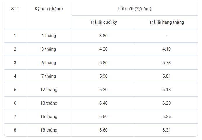 Một ngân hàng trả lãi tiết kiệm gần 7%/năm cho khách hàng gửi từ 100 triệu đồng- Ảnh 3. Một ngân hàng trả lãi tiết kiệm gần 7%/năm cho khách hàng gửi từ 100 triệu đồng- Ảnh 3.