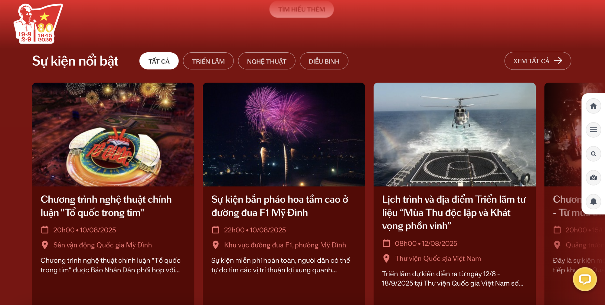 Lịch trình tất tật các hoạt động, sự kiện A80 cập nhật mỗi ngày: Chỉ cần vào một nơi để xem hết!- Ảnh 2.