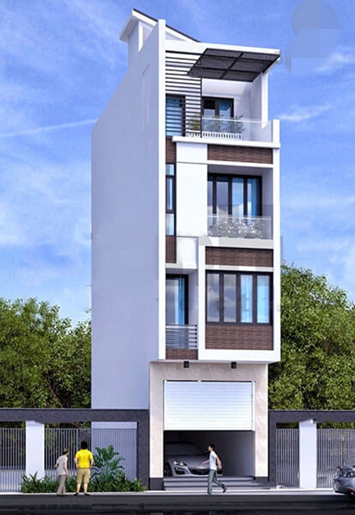 Mẫu nhà phố 4 tầng hiện đại, phổ biến nhất hiện nay- Ảnh 4. Mẫu nhà phố 4 tầng hiện đại, phổ biến nhất hiện nay- Ảnh 4.