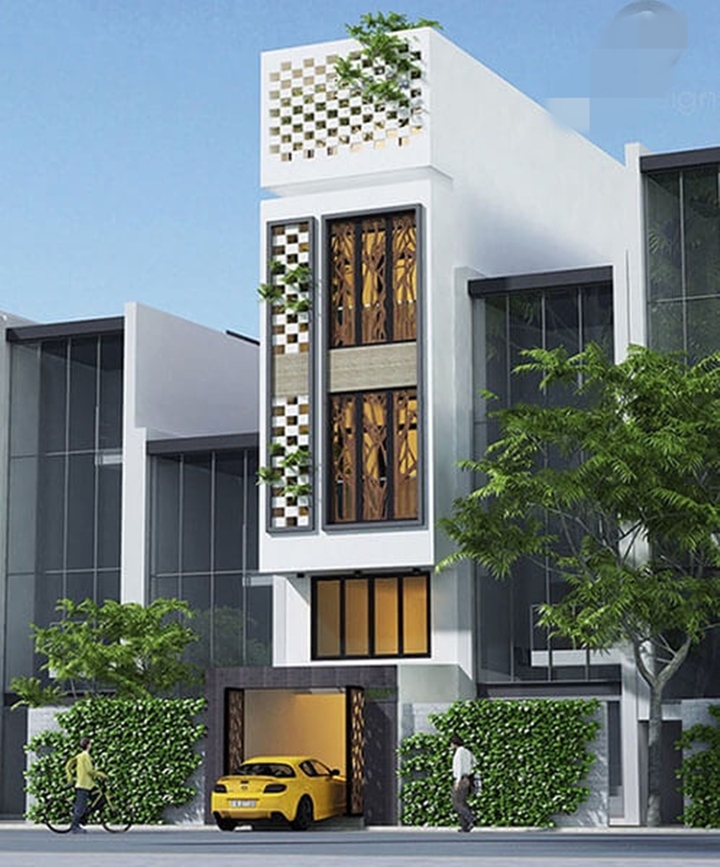 Mẫu nhà phố 4 tầng hiện đại, phổ biến nhất hiện nay- Ảnh 5. Mẫu nhà phố 4 tầng hiện đại, phổ biến nhất hiện nay- Ảnh 5.