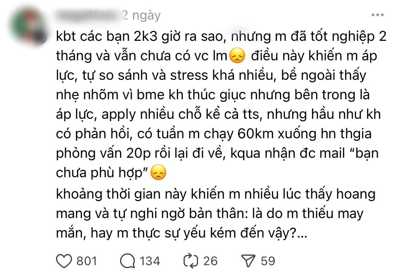 2k3 ra trường nhưng không thể kiếm việc- Ảnh 1.