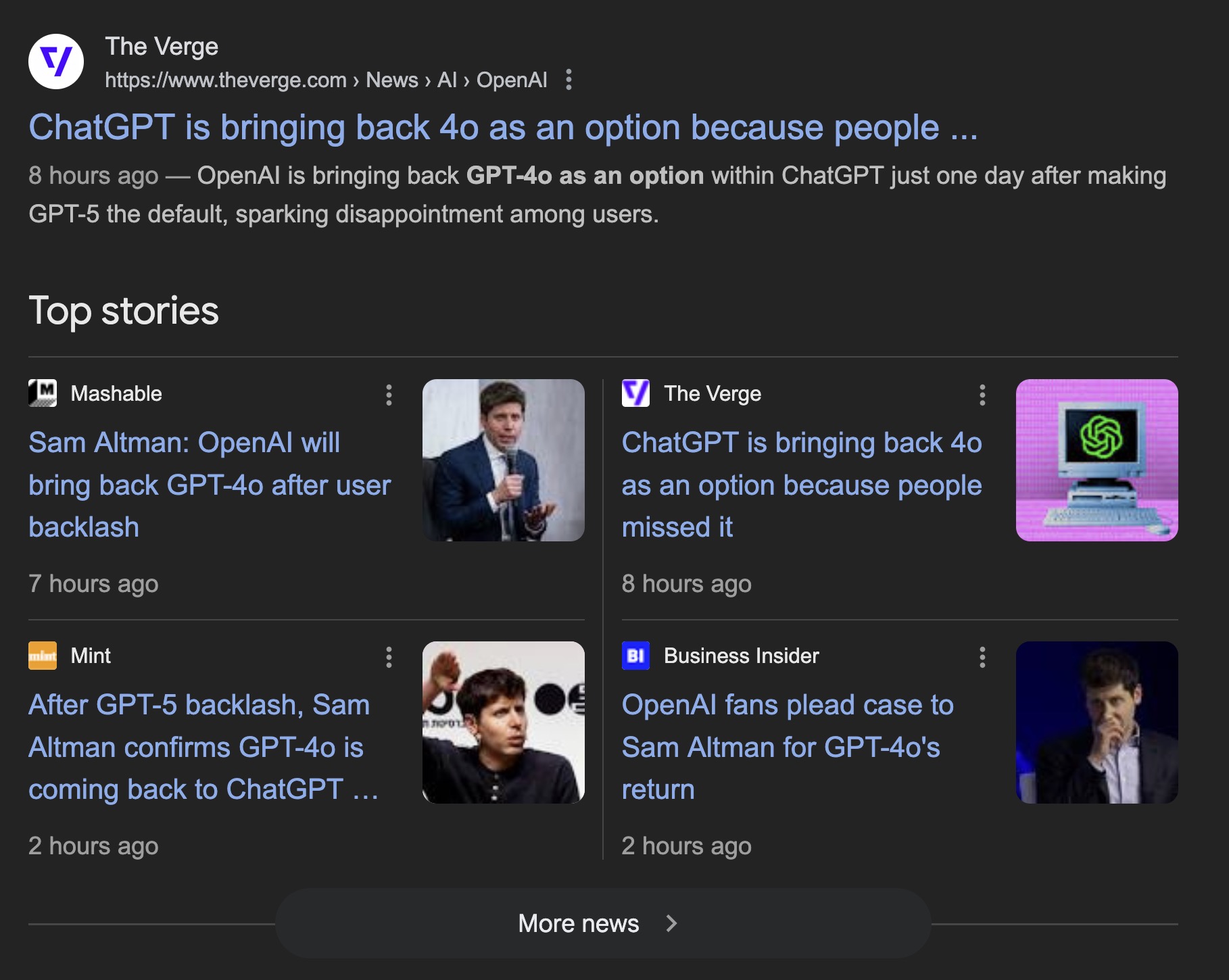 Người dùng đòi lấy lại ChatGPT 4o cũ: Hình như với AI, học thức cao quá cũng hóa “nhạt nhẽo”?- Ảnh 6.