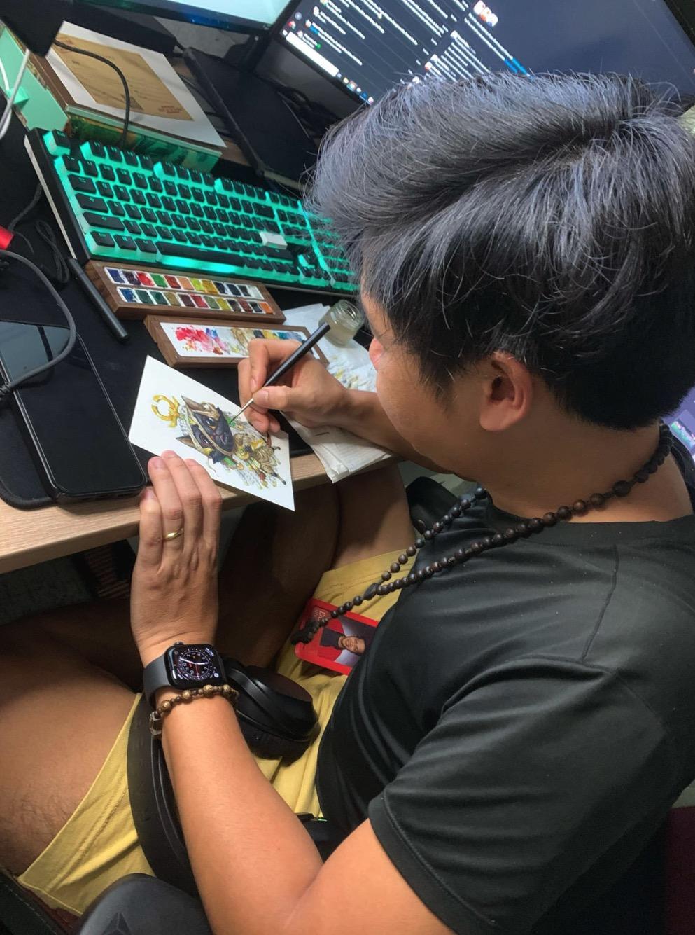 Duy Nguyễn - Phó Giám đốc Nghệ thuật tại Riot Games: “Nếu một ngày phải dùng AI để làm art, mình sẽ… đổi nghề!”- Ảnh 3. Duy Nguyễn - Phó Giám đốc Nghệ thuật tại Riot Games: “Nếu một ngày phải dùng AI để làm art, mình sẽ… đổi nghề!”- Ảnh 3.