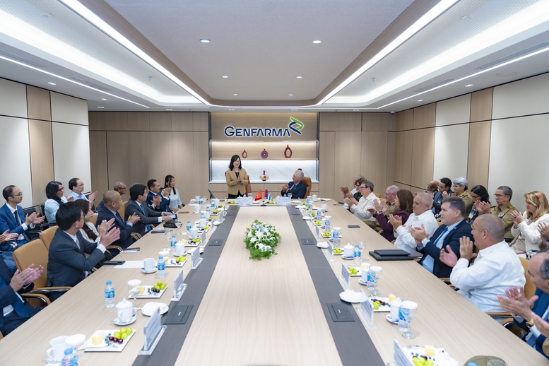 Cuba chuyển giao công nghệ sản xuất dược phẩm cho Việt Nam, mở ra nhiều cơ hội lớn- Ảnh 1. Cuba chuyển giao công nghệ sản xuất dược phẩm cho Việt Nam, mở ra nhiều cơ hội lớn- Ảnh 1.