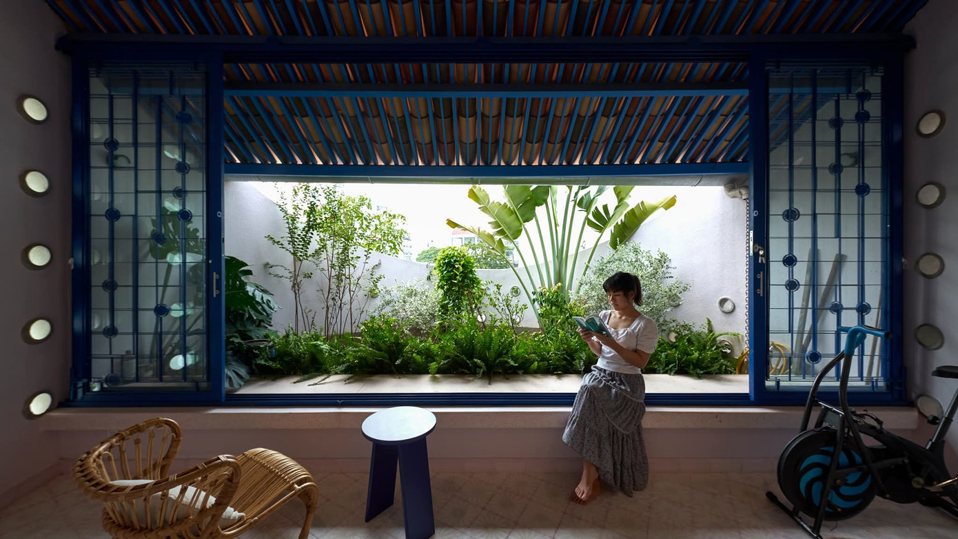 Ngôi nhà 160m2 với gam màu đặc biệt ở TP.HCM- Ảnh 9. Ngôi nhà 160m2 với gam màu đặc biệt ở TP.HCM- Ảnh 9.