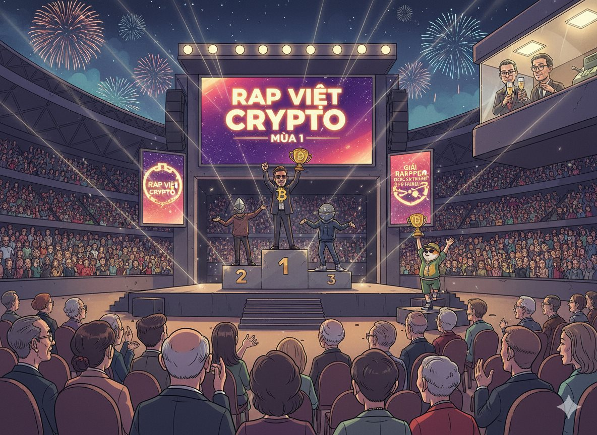 2 Đại Gia 'Bolero' Vix Và Tcbs Nhanh Chân Trở Thành 'Bầu Show' Rap Việt Crypto- Ảnh 4. 2 Đại Gia 'Bolero' Vix Và Tcbs Nhanh Chân Trở Thành 'Bầu Show' Rap Việt Crypto- Ảnh 4.