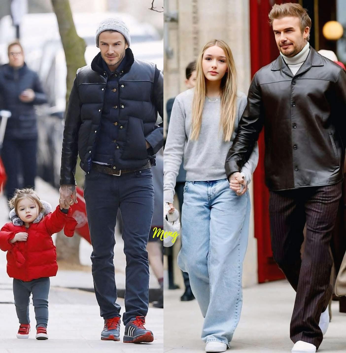 Tiểu thư Harper nhà Beckham càng lớn càng phổng phao, Tiểu thư Harper nhà Beckham càng lớn càng phổng phao,