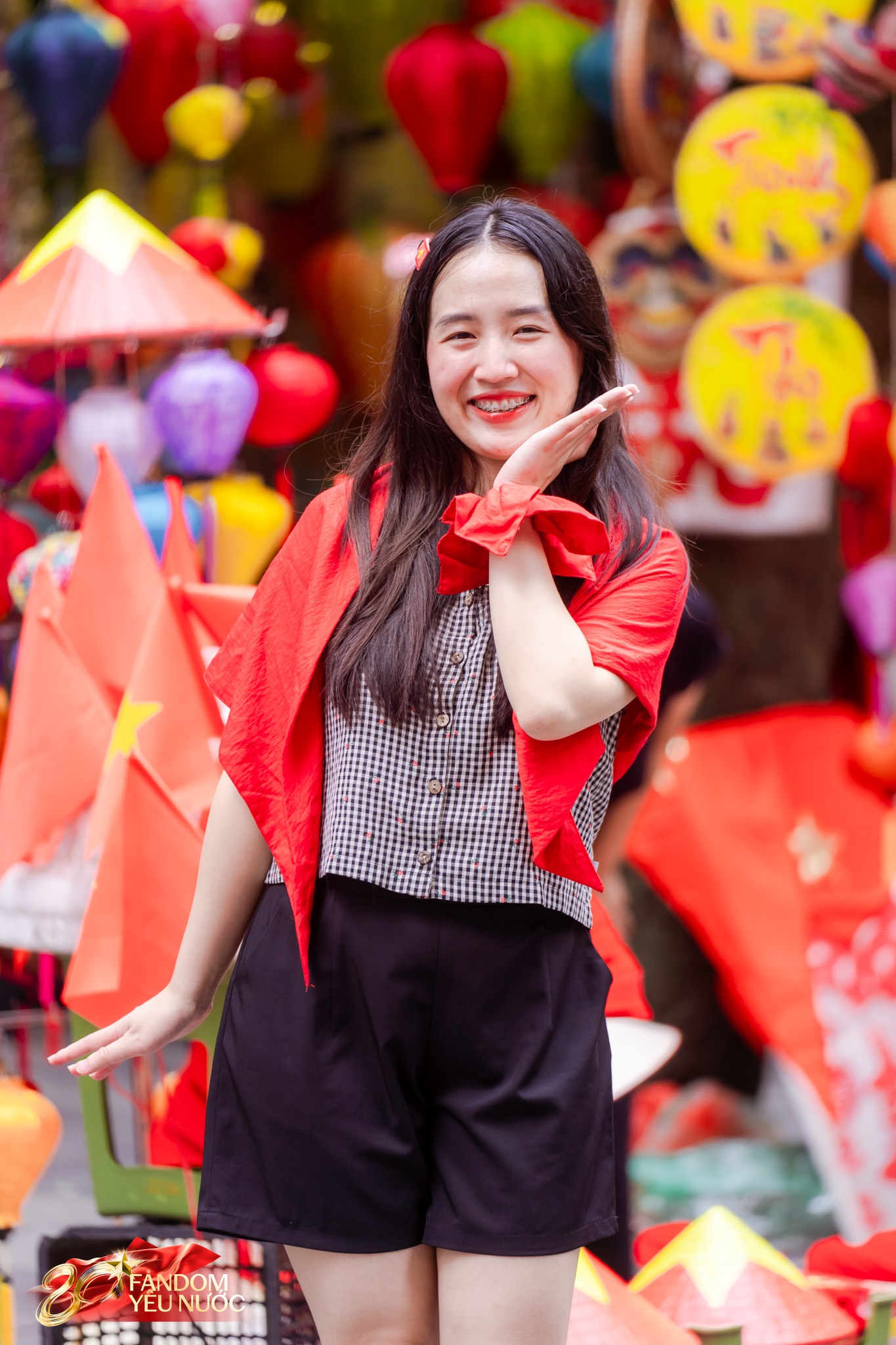 Khối nàng thơ tiến về Hàng Mã- Ảnh 5. Khối nàng thơ tiến về Hàng Mã- Ảnh 5.