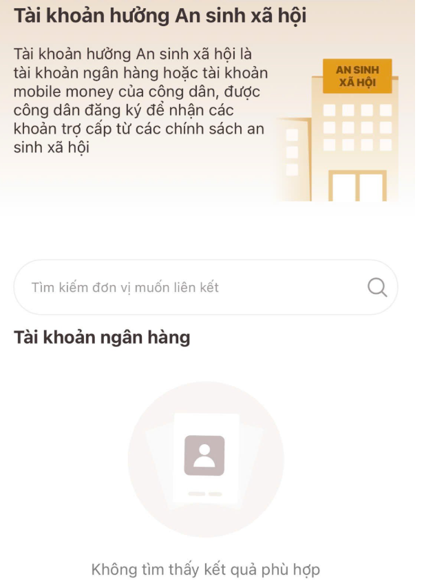 Cách xử lý lỗi tài khoản an sinh xã hội không hiện ngân hàng để nhận 100K quà 2/9- Ảnh 1. Cách xử lý lỗi tài khoản an sinh xã hội không hiện ngân hàng để nhận 100K quà 2/9- Ảnh 1.