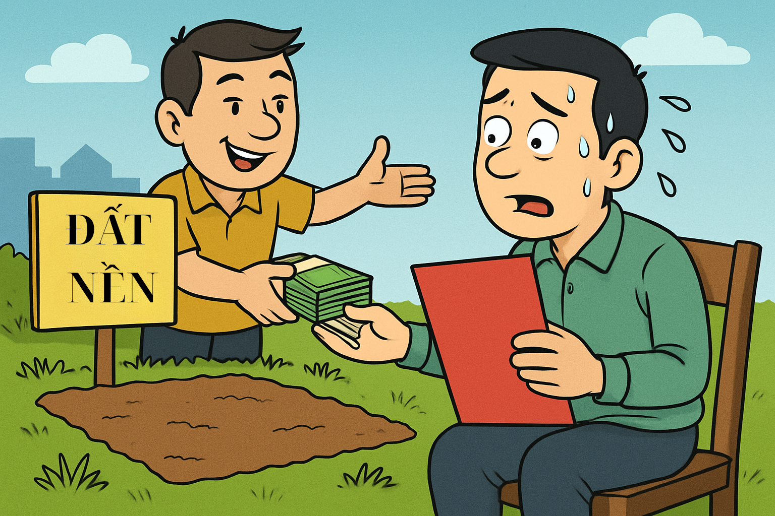 Ham rẻ mua đất nền không sổ đỏ: Cái giá có thể là mất trắng- Ảnh 1. Ham rẻ mua đất nền không sổ đỏ: Cái giá có thể là mất trắng- Ảnh 1.