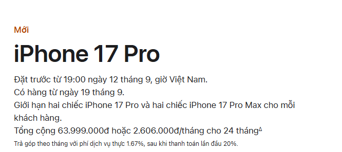 iPhone 17 lần đầu tiên bán sớm tại Việt Nam, dân buôn hàng xách tay hết cửa "làm giá"?- Ảnh 2. iPhone 17 lần đầu tiên bán sớm tại Việt Nam, dân buôn hàng xách tay hết cửa "làm giá"?- Ảnh 2.