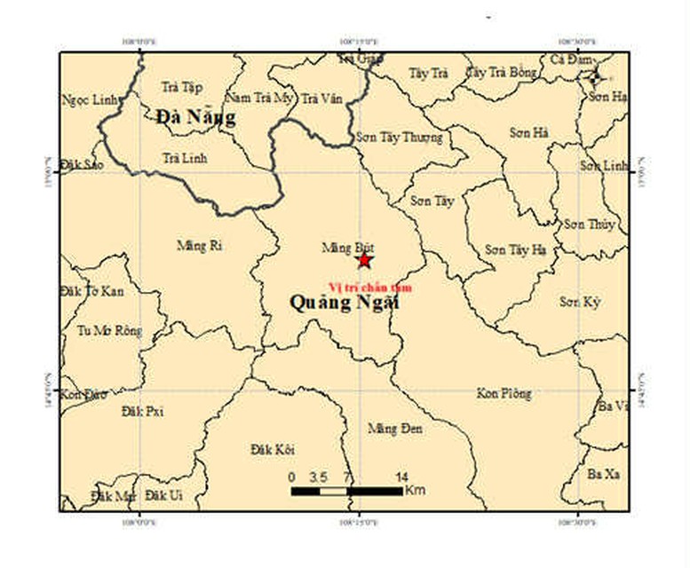 Động đất 4.5 độ tại xã Măng Bút, tỉnh Quảng Ngãi- Ảnh 1. Động đất 4.5 độ tại xã Măng Bút, tỉnh Quảng Ngãi- Ảnh 1.