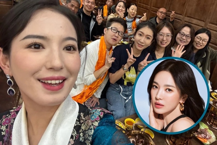 Thôn nữ quá giống Song Hye Kyo khiến trang viên thành điểm du lịch 'hot'- Ảnh 1.