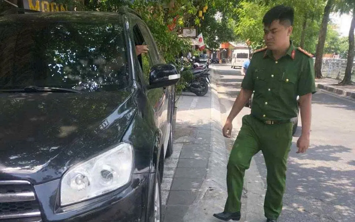 Cơ quan công an đến hiện trường vụ việc.