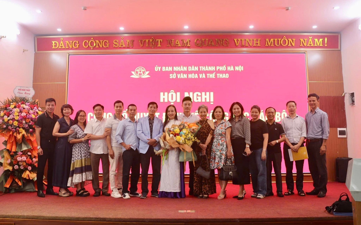 NSND Thu Huyền giữ chức Giám đốc Nhà hát Chèo Hà Nội- Ảnh 2. NSND Thu Huyền giữ chức Giám đốc Nhà hát Chèo Hà Nội- Ảnh 2.