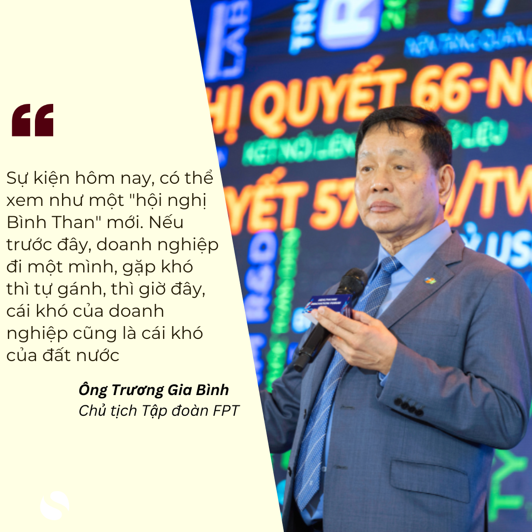 Chủ tịch FPT Trương Gia Bình: 
