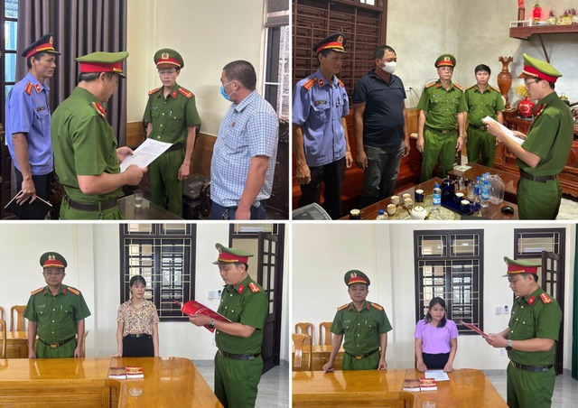 Khám xét nơi ở của Giám đốc Trần Chính Phong và kế toán Trương Thị Thúy Diệu- Ảnh 1.