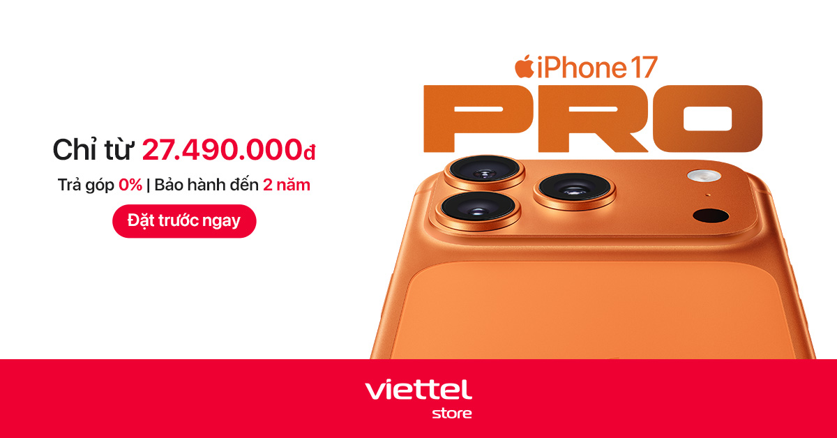 Đặt trước iPhone 17, iPhone Air ưu đãi tại Viettel Store, giảm ngay 4 triệu đồng qua MBBank- Ảnh 1. Đặt trước iPhone 17, iPhone Air ưu đãi tại Viettel Store, giảm ngay 4 triệu đồng qua MBBank- Ảnh 1.