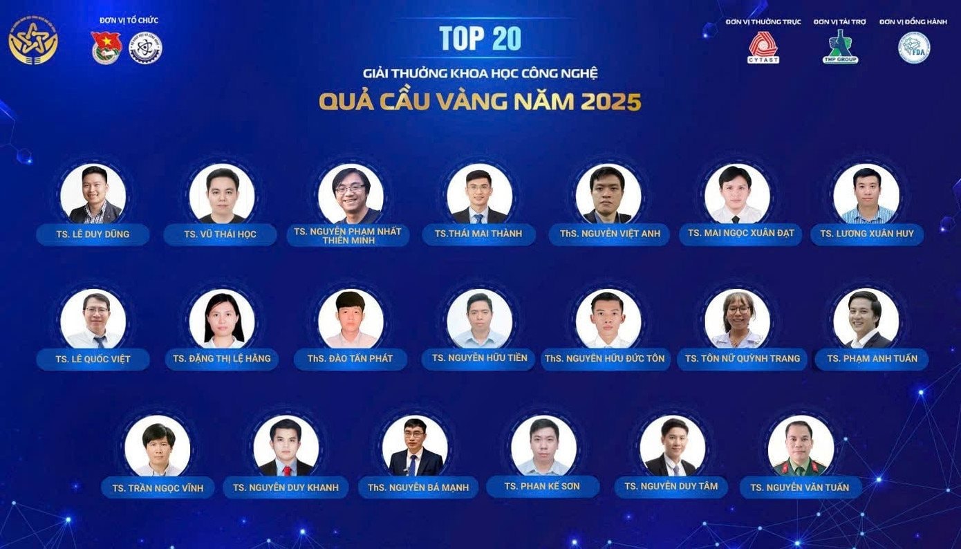 2 nhân sự của tỷ phú Phạm Nhật Vượng vừa vào top giải Quả Cầu Vàng: Người là thủ khoa ĐH Bách khoa HN, người sở hữu cả bảng vàng thành tích- Ảnh 1.
