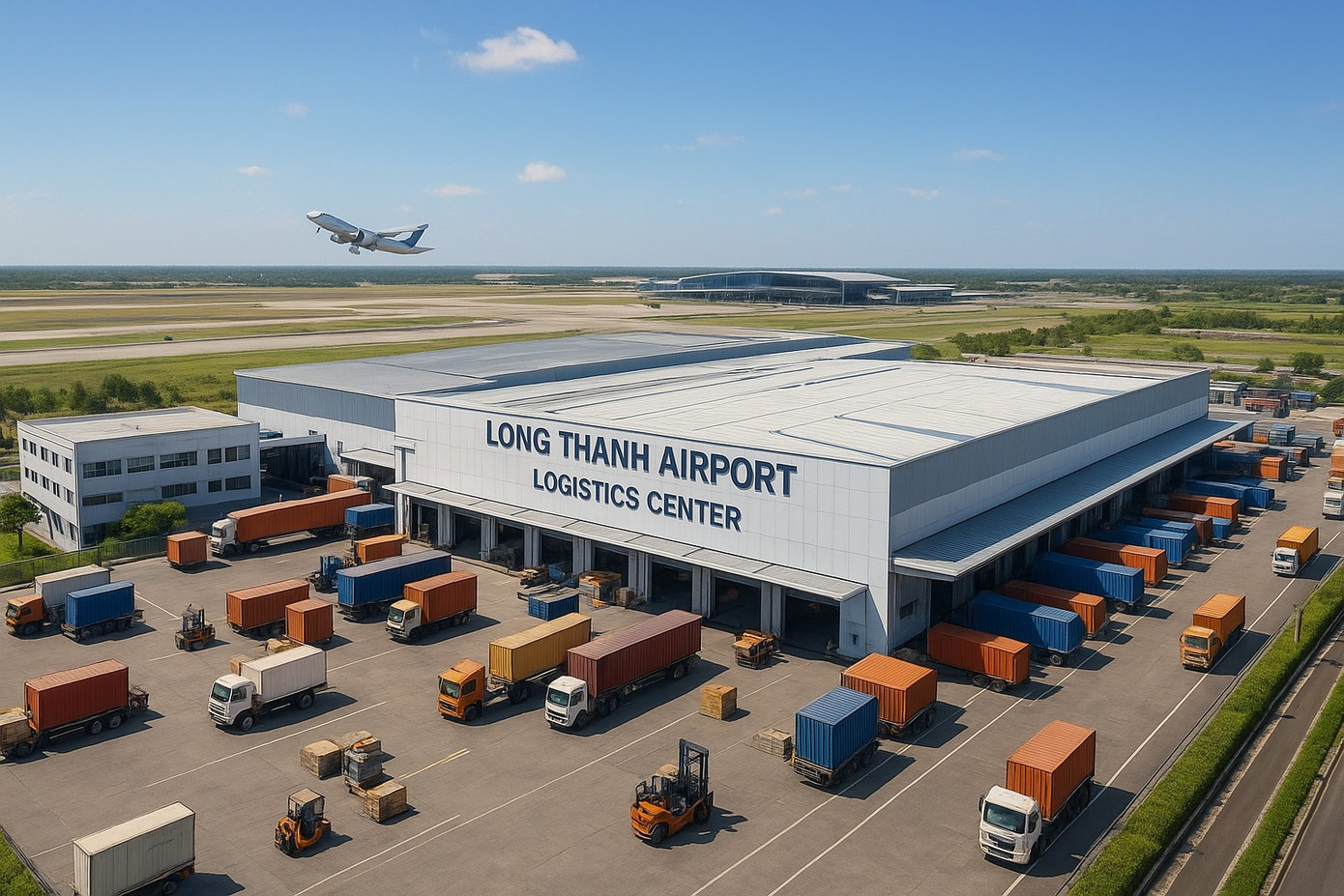Đề xuất lập trung tâm logistics hàng không tại 'siêu sân bay' Long Thành- Ảnh 2.