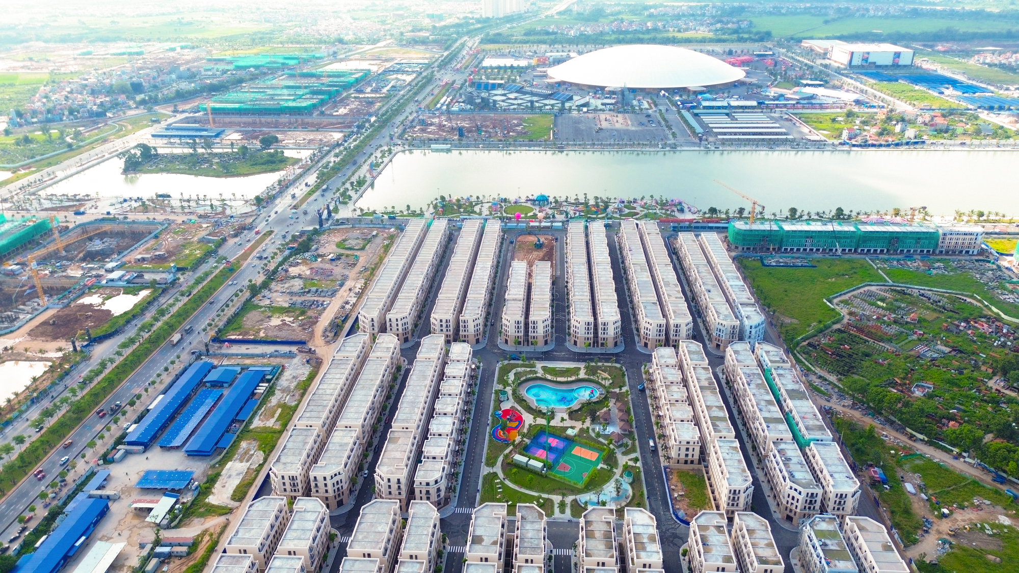 Siêu dự án của Vinhomes nằm bên vành đa…