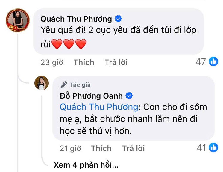 Lý do Phương Oanh cho 2 nhóc tỳ "nhập ngũ" dù mới hơn 1 tuổi- Ảnh 4. Lý do Phương Oanh cho 2 nhóc tỳ "nhập ngũ" dù mới hơn 1 tuổi- Ảnh 4.