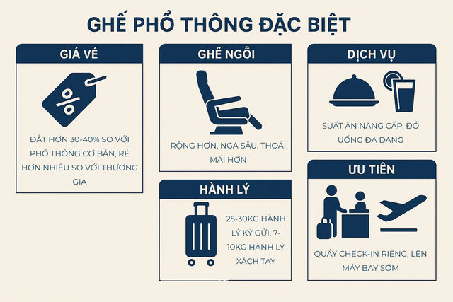 Vé máy bay Tết 2026 mở bán đợt đầu, đây là hạng hết nhanh nhất: Rẻ hơn hẳn thương gia, vẫn được ưu tiên- Ảnh 3. Vé máy bay Tết 2026 mở bán đợt đầu, đây là hạng hết nhanh nhất: Rẻ hơn hẳn thương gia, vẫn được ưu tiên- Ảnh 3.