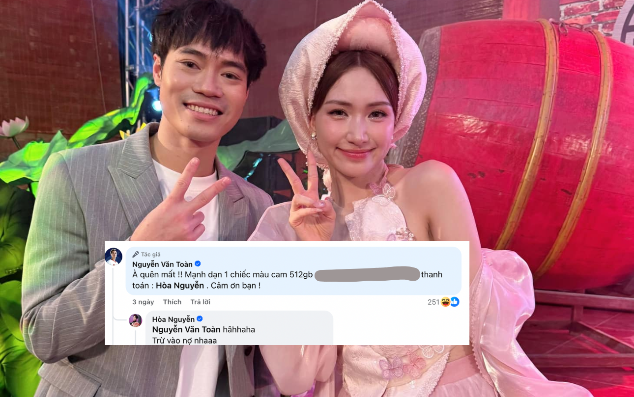 Văn Toàn mua IPhone 17 sao người thanh toán lại là Hoà Minzy?- Ảnh 1. Văn Toàn mua IPhone 17 sao người thanh toán lại là Hoà Minzy?- Ảnh 1.