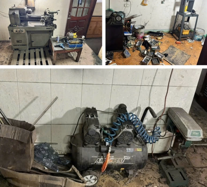 Bắt "ông trùm" chế tạo, mua bán vũ khí cực lớn, giao dịch hàng chục tỉ đồng- Ảnh 3. Bắt "ông trùm" chế tạo, mua bán vũ khí cực lớn, giao dịch hàng chục tỉ đồng- Ảnh 3.