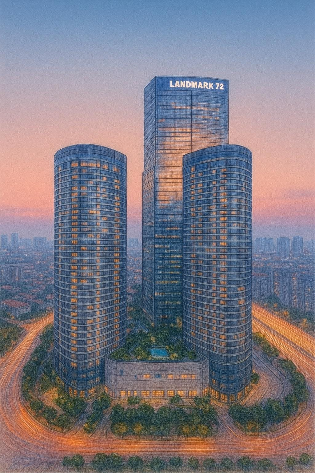 4 cao ốc cao nhất Việt Nam: Biểu tượng kiến trúc độc đáo hiện đại và hội nhập, có nơi từng giữ ngôi vương “cao nhất Đông Nam Á”- Ảnh 5.