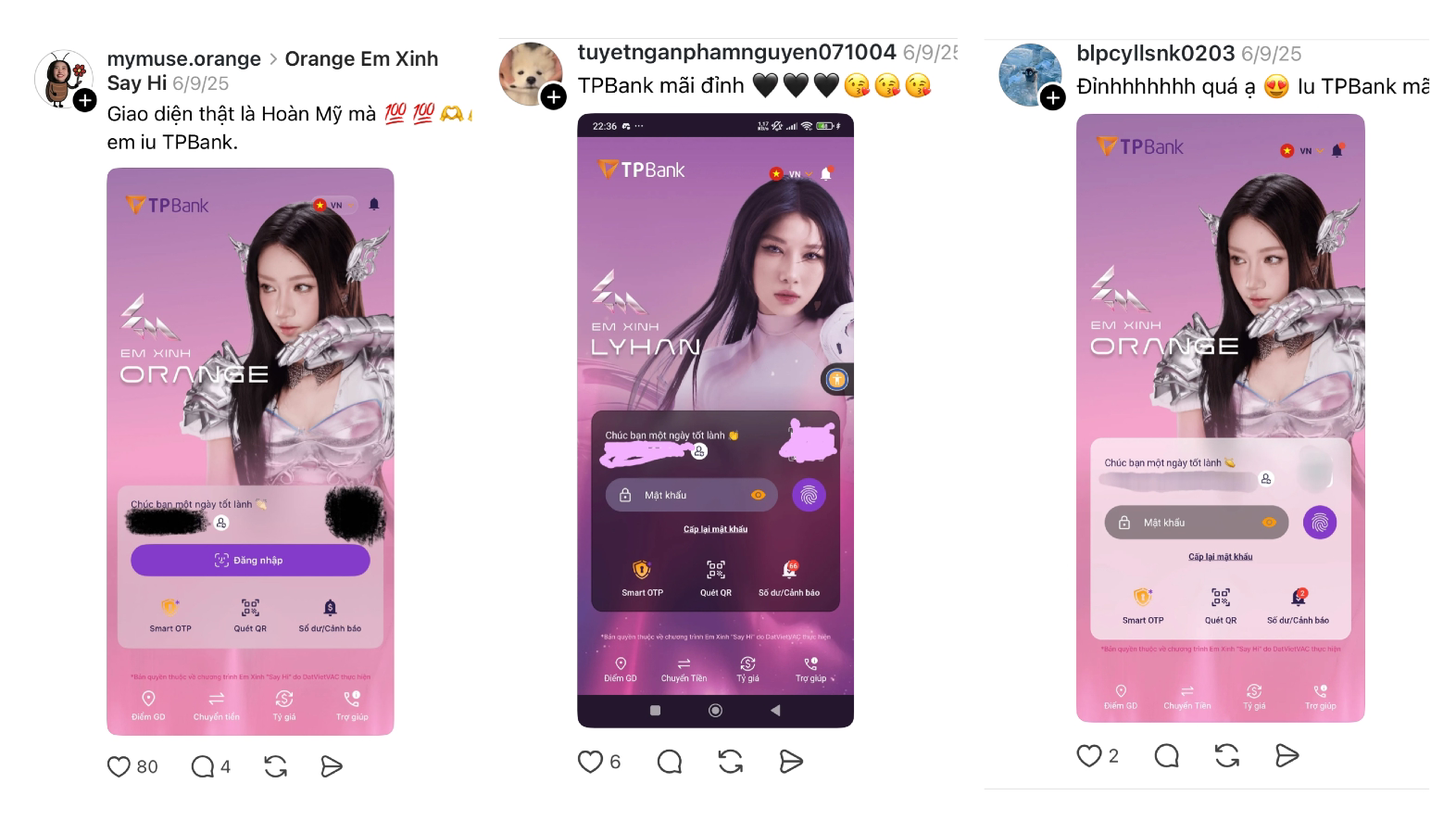 TPBank ghi dấu cùng “Em Xinh Say Hi”: Sáng tạo không biên giới, kết nối cảm xúc Gen Z- Ảnh 4. TPBank ghi dấu cùng “Em Xinh Say Hi”: Sáng tạo không biên giới, kết nối cảm xúc Gen Z- Ảnh 4.