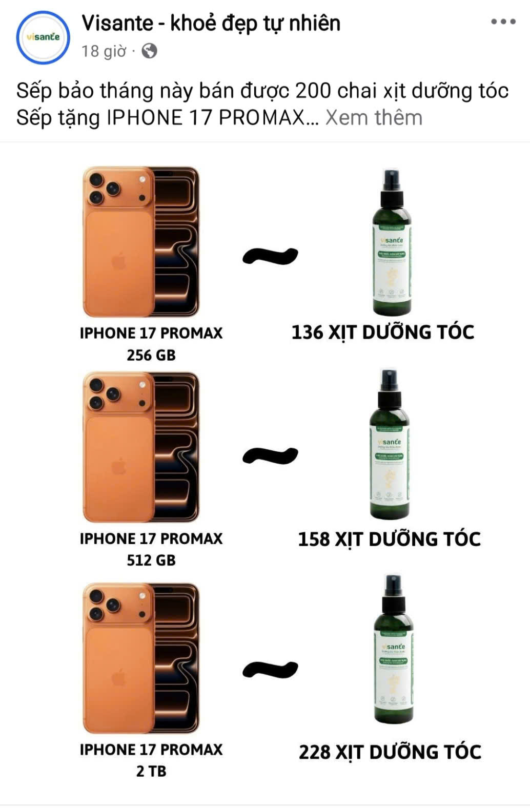 Các nhãn hàng đua nhau quy đổi sản phẩm ra iPhone 17- Ảnh 1. Các nhãn hàng đua nhau quy đổi sản phẩm ra iPhone 17- Ảnh 1.
