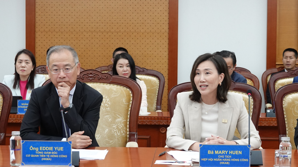Bộ Tài chính làm việc với Đoàn doanh nghiệp Hồng Kông (Trung Quốc) về vận hành Trung tâm Tài chính Quốc tế- Ảnh 2.