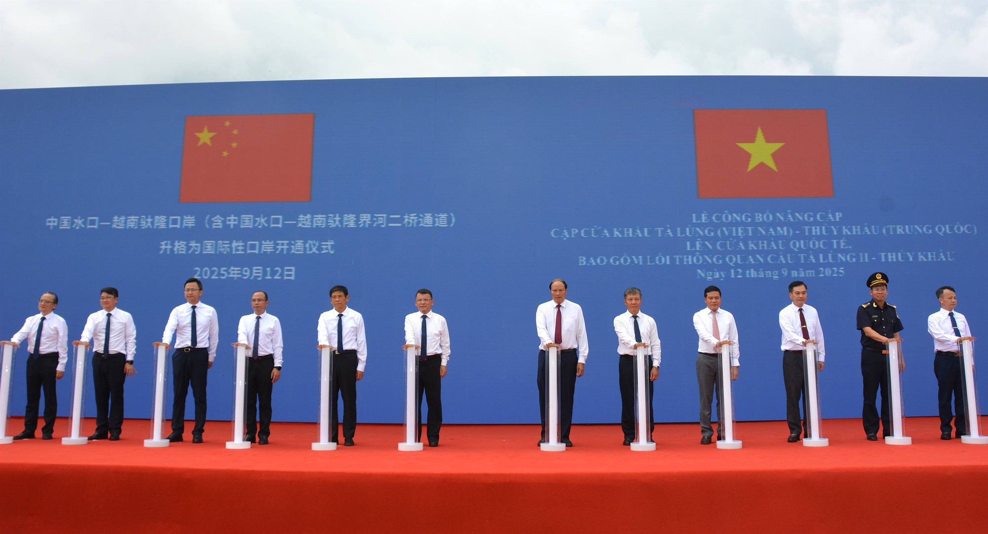 Cửa khẩu thương mại đầu tiên của Quảng Tây có giao thương với Việt Nam được nâng cấp thành cửa khẩu quốc tế- Ảnh 2. Cửa khẩu thương mại đầu tiên của Quảng Tây có giao thương với Việt Nam được nâng cấp thành cửa khẩu quốc tế- Ảnh 2.