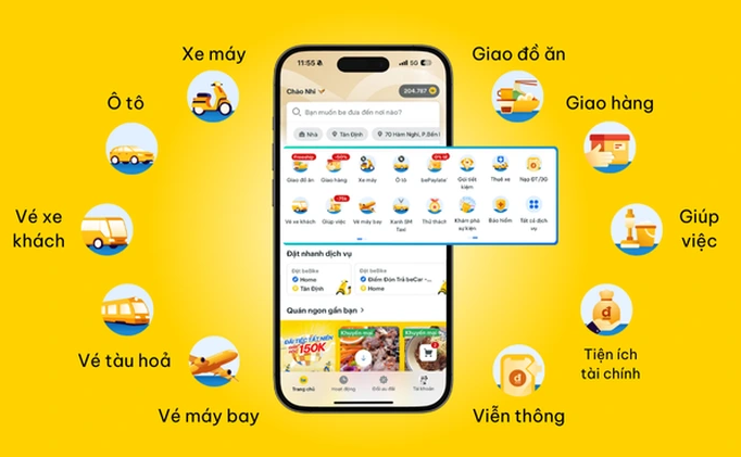 BE khác biệt trong cuộc đua siêu ứng dụng: Tăng trưởng 60%, có lãi, vươn tầm khu vực từ nền tảng “thuần Việt”- Ảnh 2. BE khác biệt trong cuộc đua siêu ứng dụng: Tăng trưởng 60%, có lãi, vươn tầm khu vực từ nền tảng “thuần Việt”- Ảnh 2.