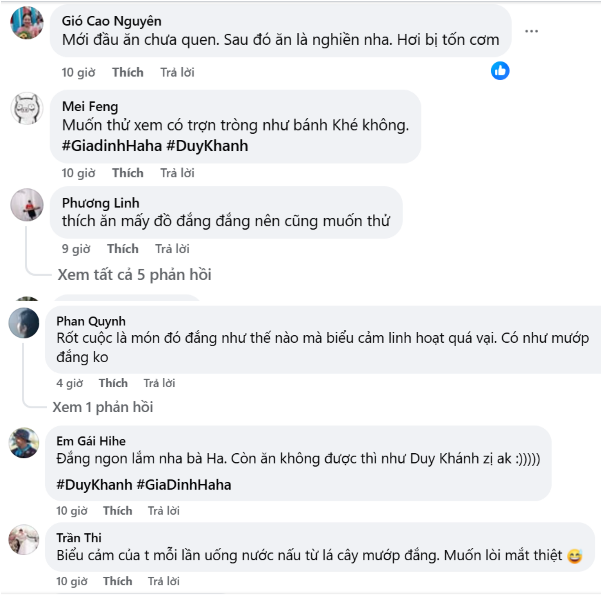 Biểu cảm "khó đỡ" của các thành viên Gia đình Haha khi lần đầu thưởng thức đặc sản Tây Nguyên: "Khổ trước sướng sau", càng ăn càng cuốn!- Ảnh 7. Biểu cảm "khó đỡ" của các thành viên Gia đình Haha khi lần đầu thưởng thức đặc sản Tây Nguyên: "Khổ trước sướng sau", càng ăn càng cuốn!- Ảnh 7.