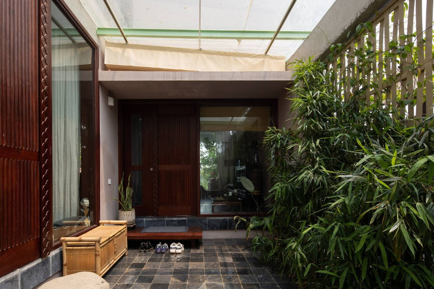 Nhà vườn 320m2 kiến tạo không gian sống yên bình tại Hà Nội- Ảnh 7.