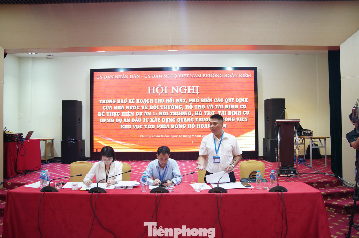 59 hộ dân phía Đông hồ Hoàn Kiếm di dời, tái định cư tại Đông Anh hoặc Việt Hưng- Ảnh 2.