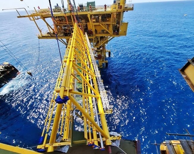 Khối thép 800 tấn sừng sững giữa trùng khơi: Công trình khẳng định sức mạnh chinh phục biển sâu của VN- Ảnh 2.