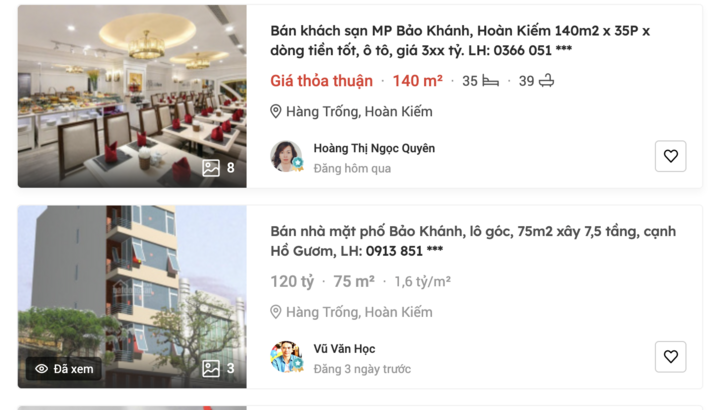 Không chỉ phố cổ, nhà mặt đường 1 tỷ đồng/m² xuất hiện la liệt ở Hà Nội- Ảnh 2. Không chỉ phố cổ, nhà mặt đường 1 tỷ đồng/m² xuất hiện la liệt ở Hà Nội- Ảnh 2.