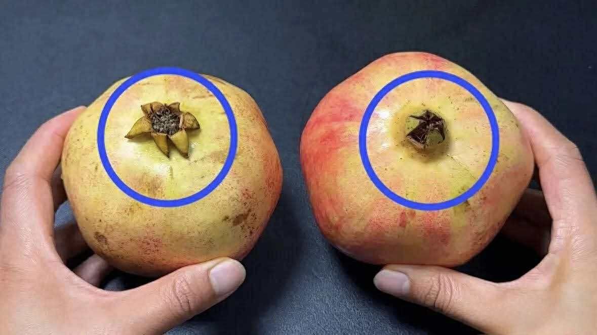 Mua lựu, cứ học thuộc "mẹo nhỏ" này là biết ngay là ngọt hay không- Ảnh 4.