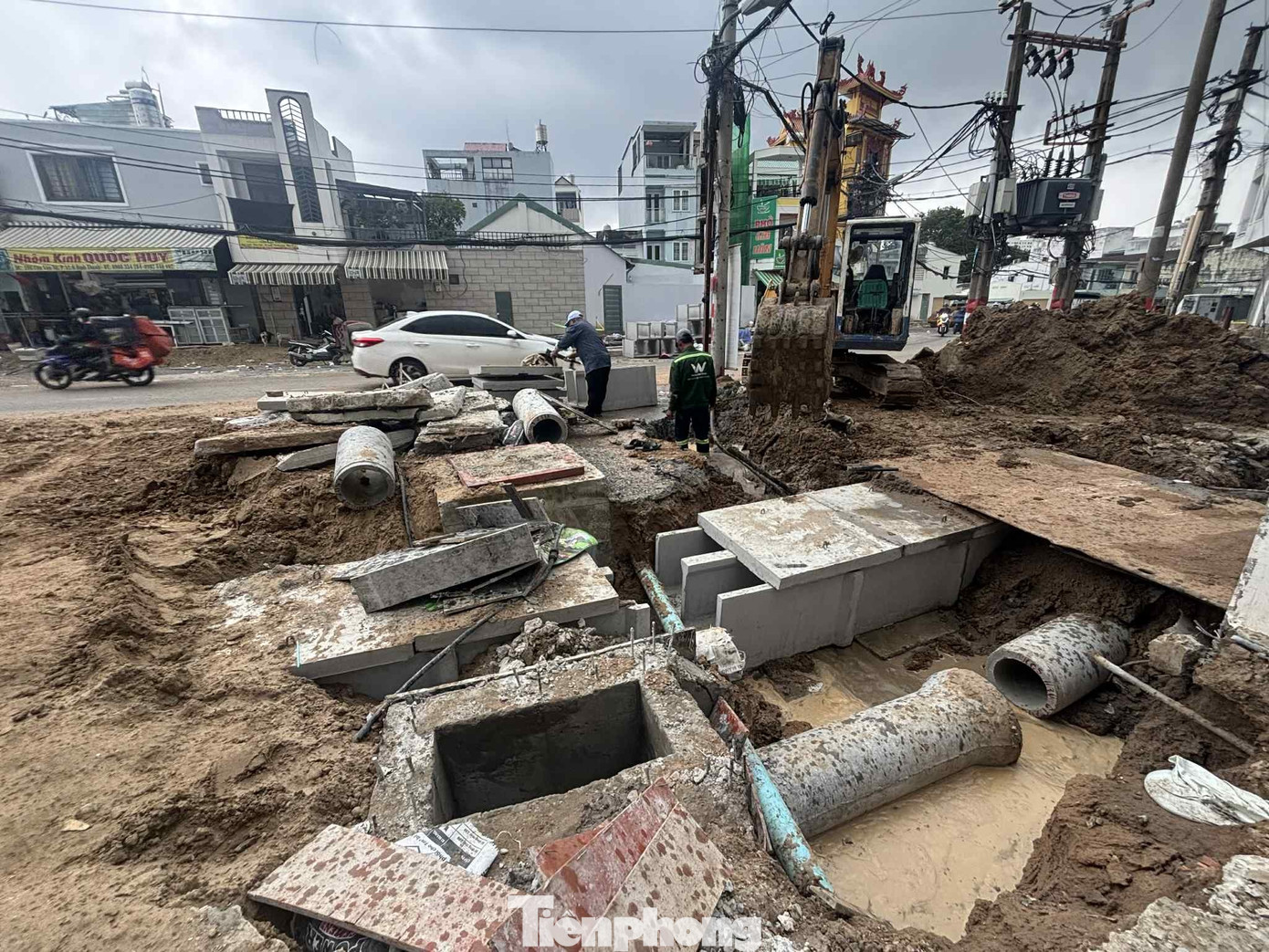 Hiện trạng dự án 'tháo nút cổ chai' đường hơn 1.000 tỷ tại TPHCM sau gần 7 tháng thi công- Ảnh 4.