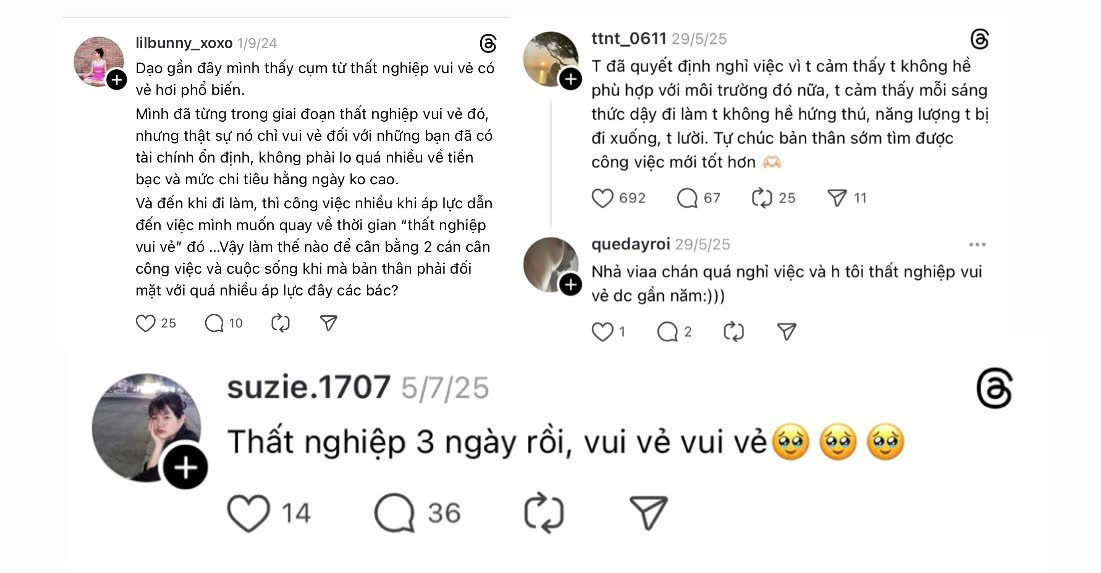 Trào lưu ‘thất nghiệp vui vẻ’ có thật sự vui vẻ hay không?- Ảnh 1. Trào lưu ‘thất nghiệp vui vẻ’ có thật sự vui vẻ hay không?- Ảnh 1.