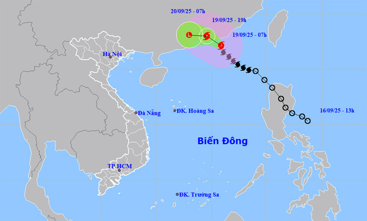 Tin mới nhất bão số 8 Mitag và dự báo thời tiết cả nước 10 ngày tới- Ảnh 1.