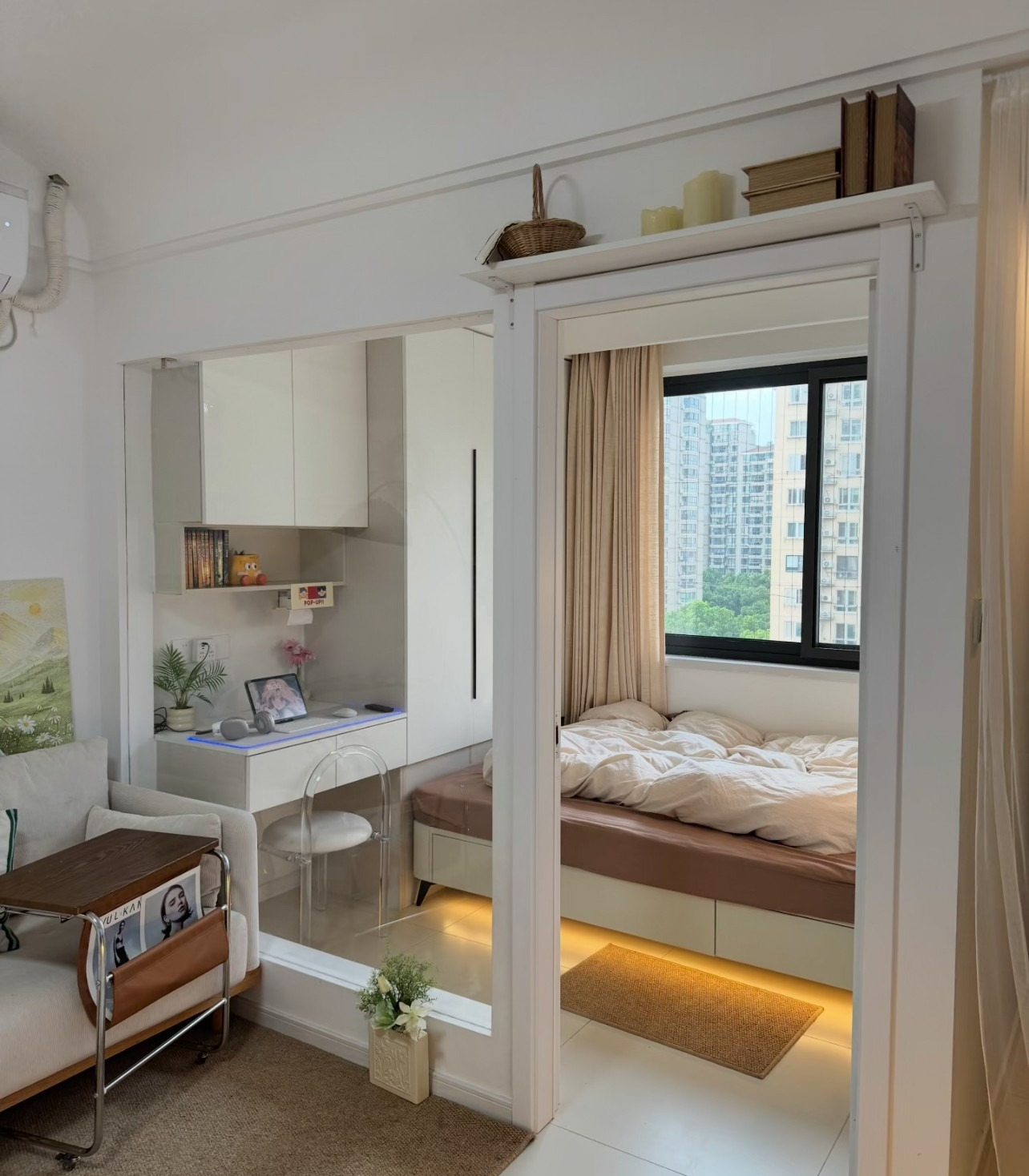 Ngắm căn hộ gây sốt của nữ tiếp viên hàng không: Xinh như mộng, nhìn góc nào cũng thấy "chữa lành"- Ảnh 2.