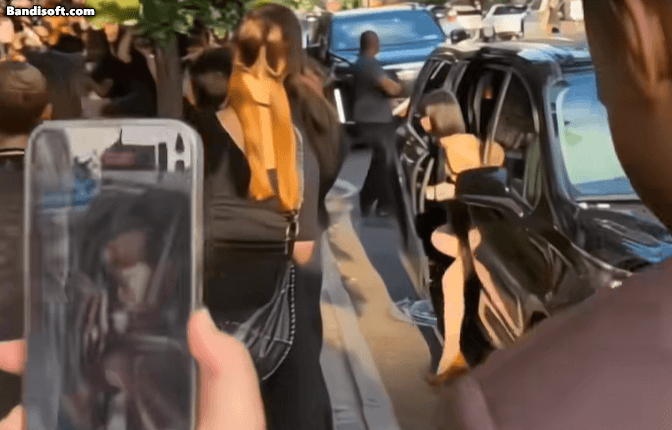 Cả phố náo loạn khi mỹ nhân này vừa bước xuống xe: Người đâu mà đẹp thế không biết, sang đến từng hơi thở- Ảnh 1.