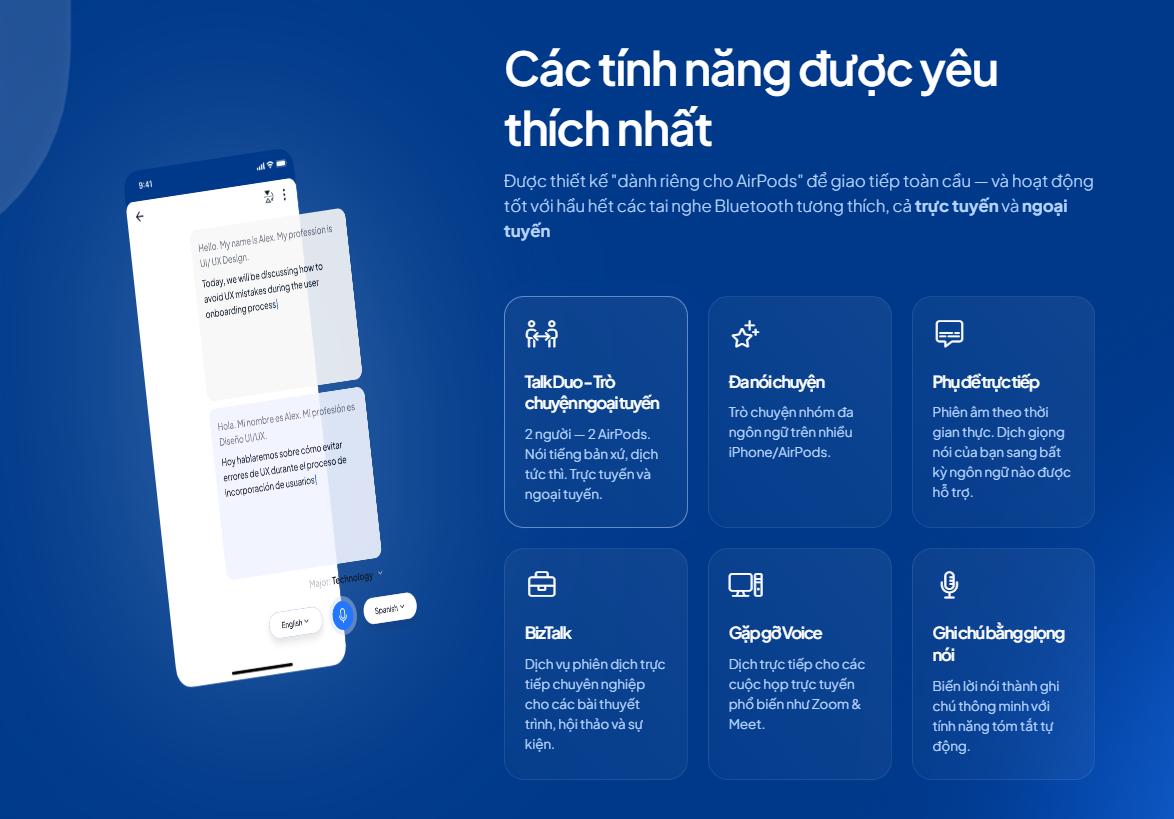 Startup Việt ra mắt LocaTalk: biến mọi AirPods thành thiết bị giao tiếp đa ngôn ngữ- Ảnh 4.