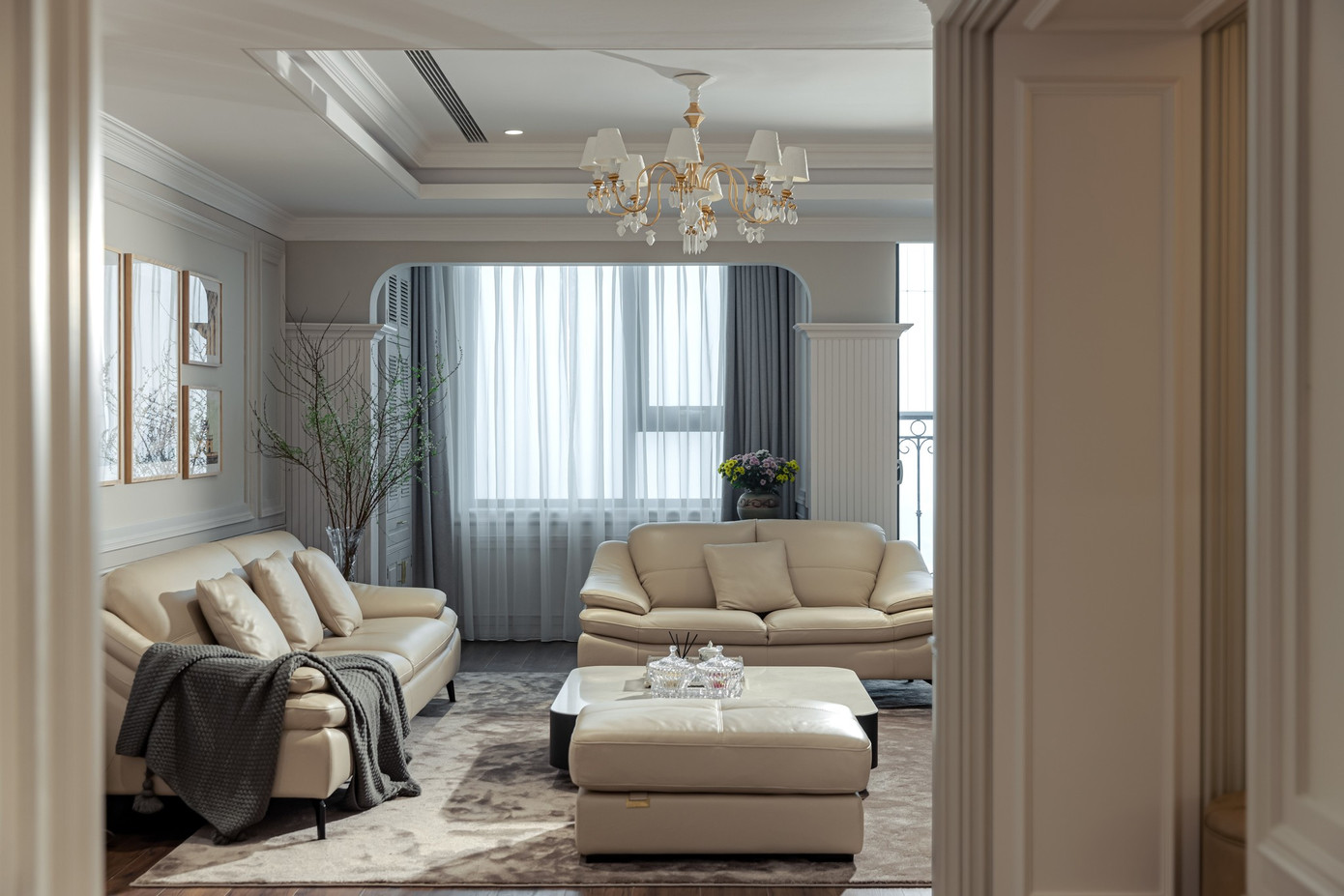 Quá trình biến đổi Penthouse từ phong cách Tân cổ điển sang hiện đại- Ảnh 16. Quá trình biến đổi Penthouse từ phong cách Tân cổ điển sang hiện đại- Ảnh 16.